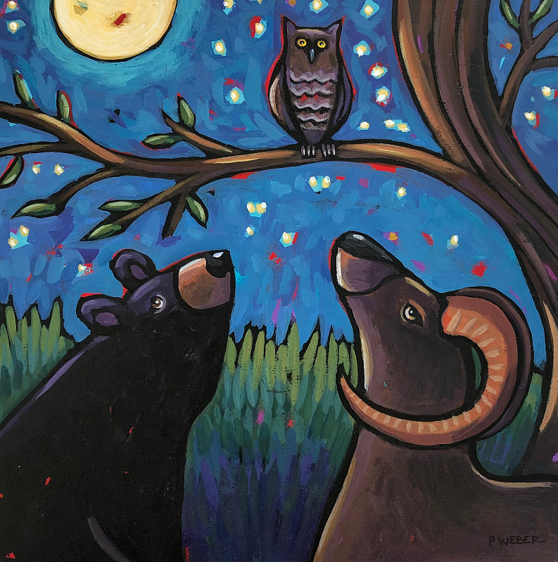 Pam Weber - Just Bear With Me and Owl